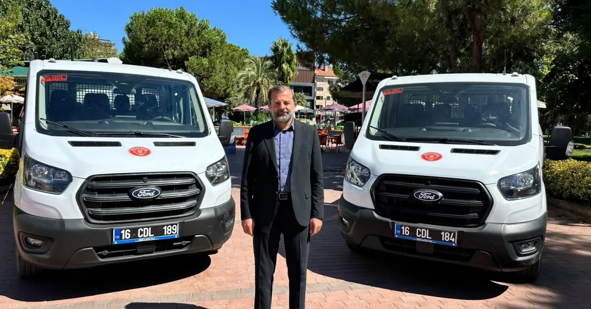 Gürsu Belediyesi araç filosunu 76 araca çıkardı