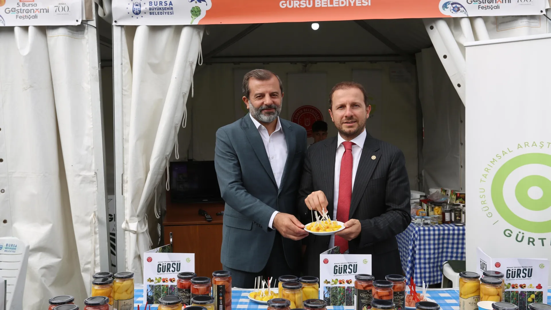 Gürsu’nun Meyve Ve Turşuları Bursa Gastronomi Festivali’nde Tanıtıldı (2)