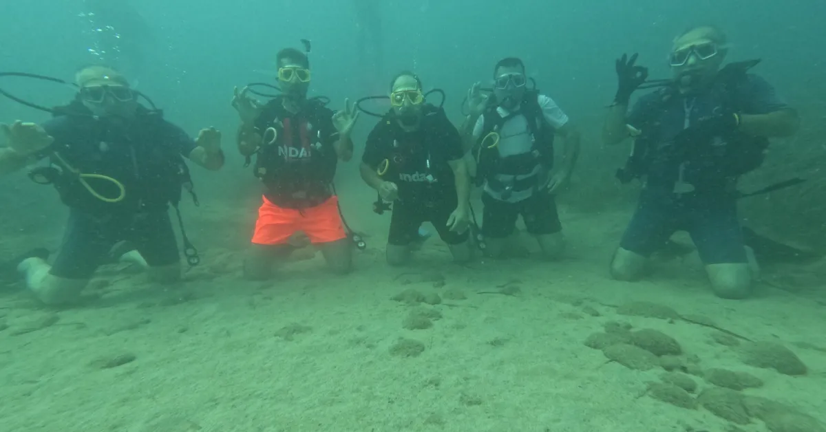 İndak Ekibi Antalya Kemer’de Tüplü Dalış Eğitimi Yaptı (3)