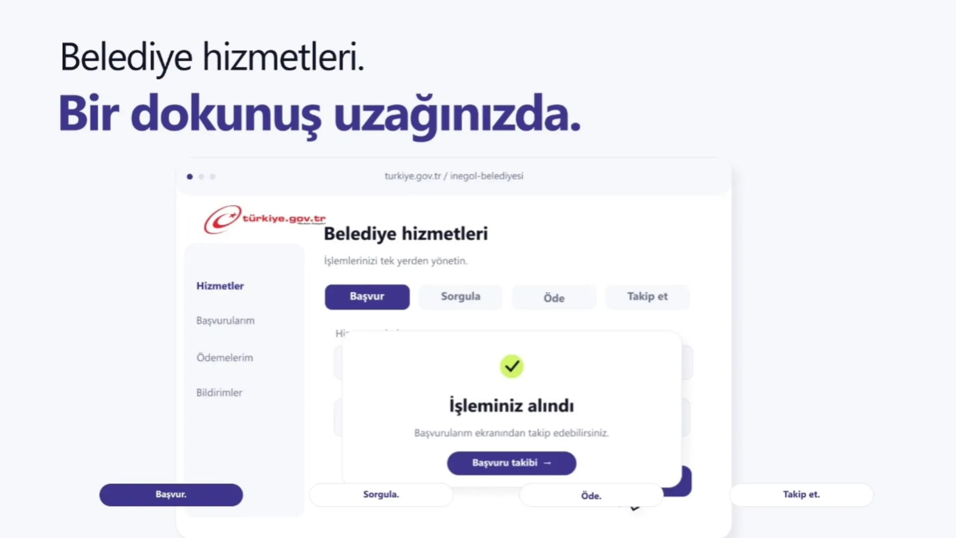 İnegöl Belediyesinin E Devlet Hizmetlerinde 507 Bin 701 Işlem Yapıldı (2)