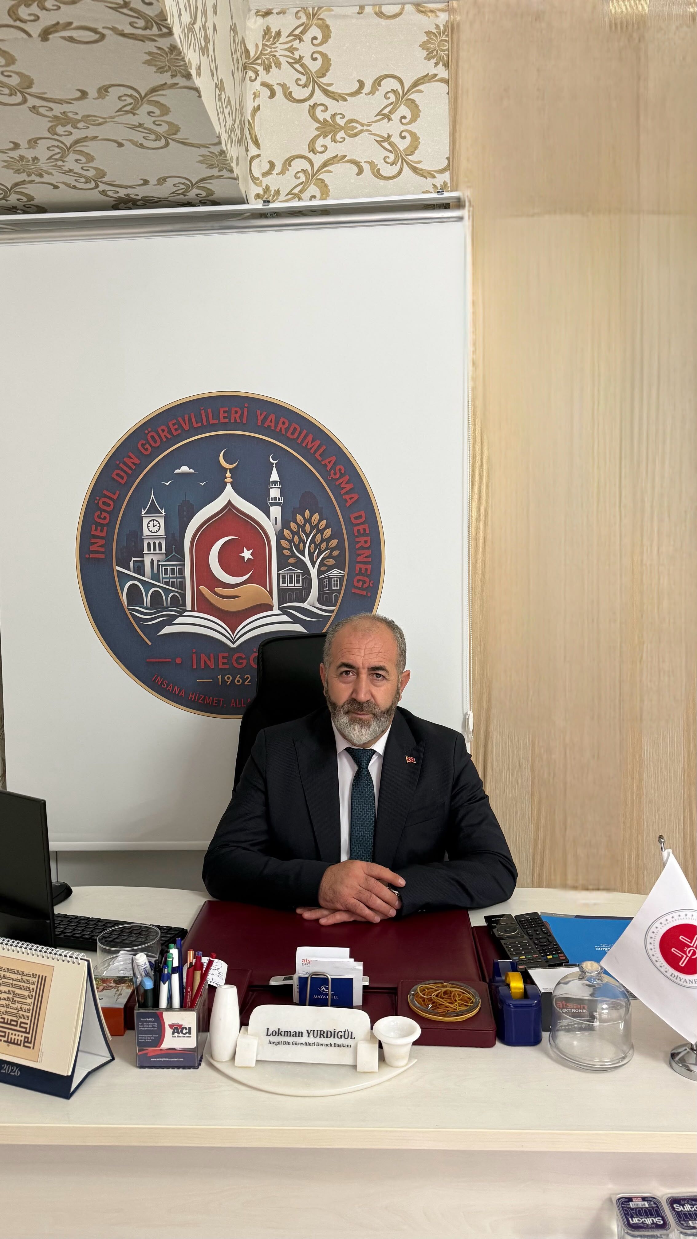 İnegöl Din Görevlileri Derneği Başkanı Lokman Yurdi̇gül’den Gaziler Günü Mesajı