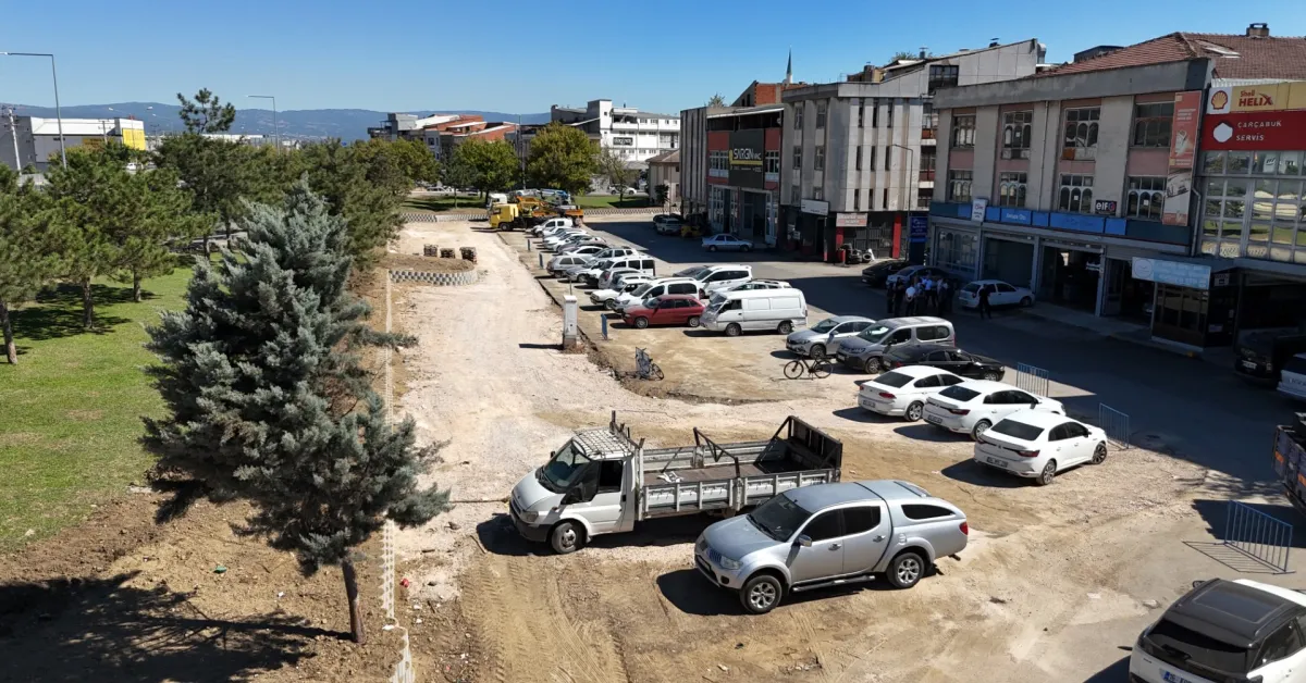 İnegöl Ertuğrulgazi Caddesi'ne 165 Araçlık Yeni Otopark (2)