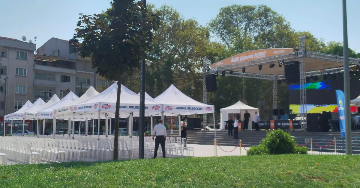 İnegöl Gastronomi Festivali İçin Hazırlıklar Tamamlandı Lezzet Şöleni Saat 16.00’Da Başlıyor (3)