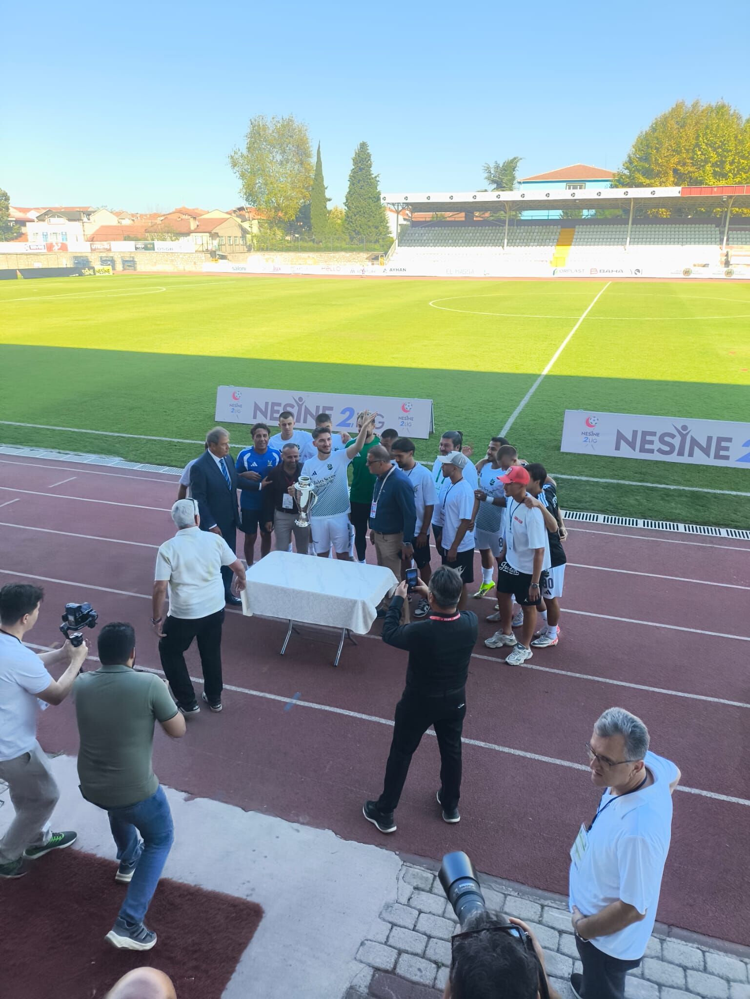 İnegöl Kafkasspor şampiyonluk kupasına kavuştu