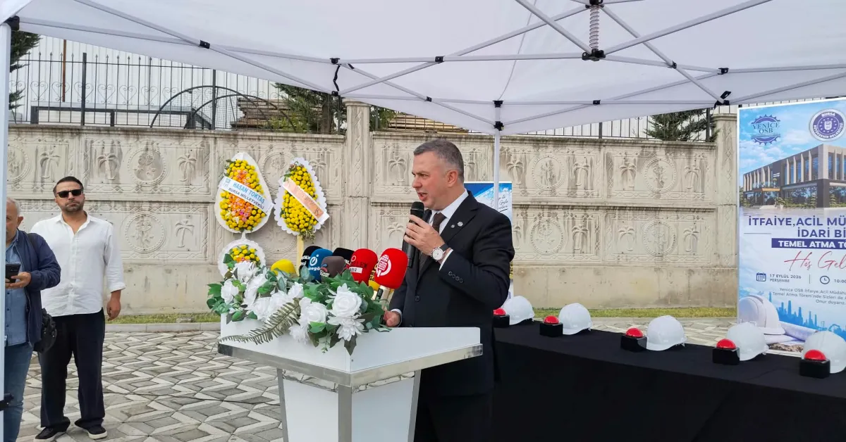 İnegöl Yenice Osb’de Itfaiye, Acil Müdahale Ve Idari Bina Için Temel Atıldı (5)