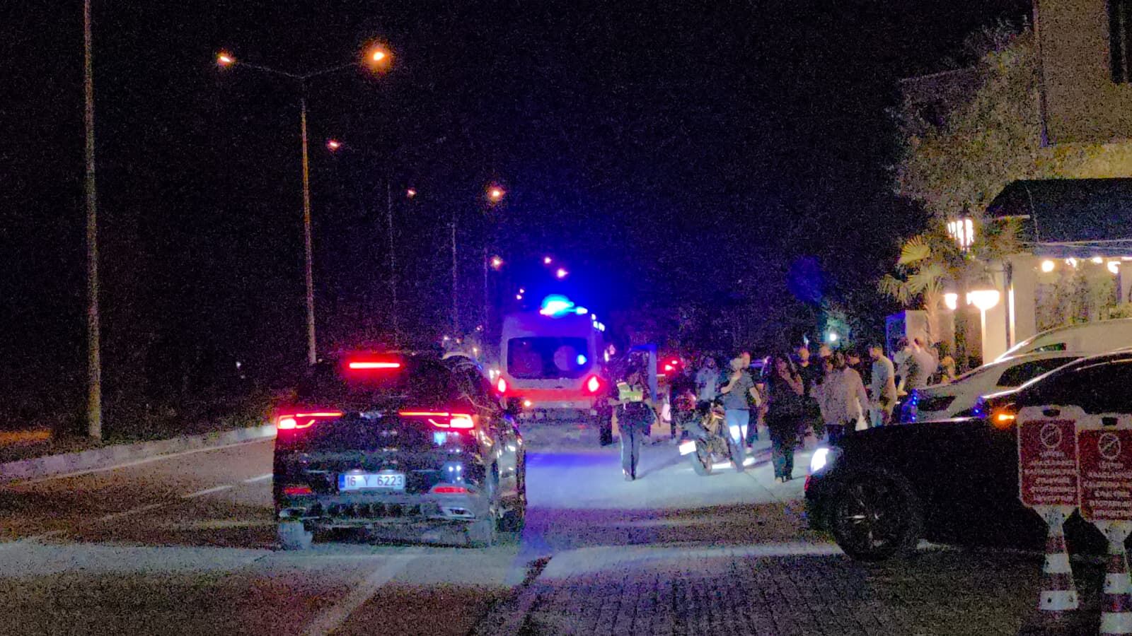 İnegöl’de Motosiklet Kazası Sürücü Yaralandı (1)