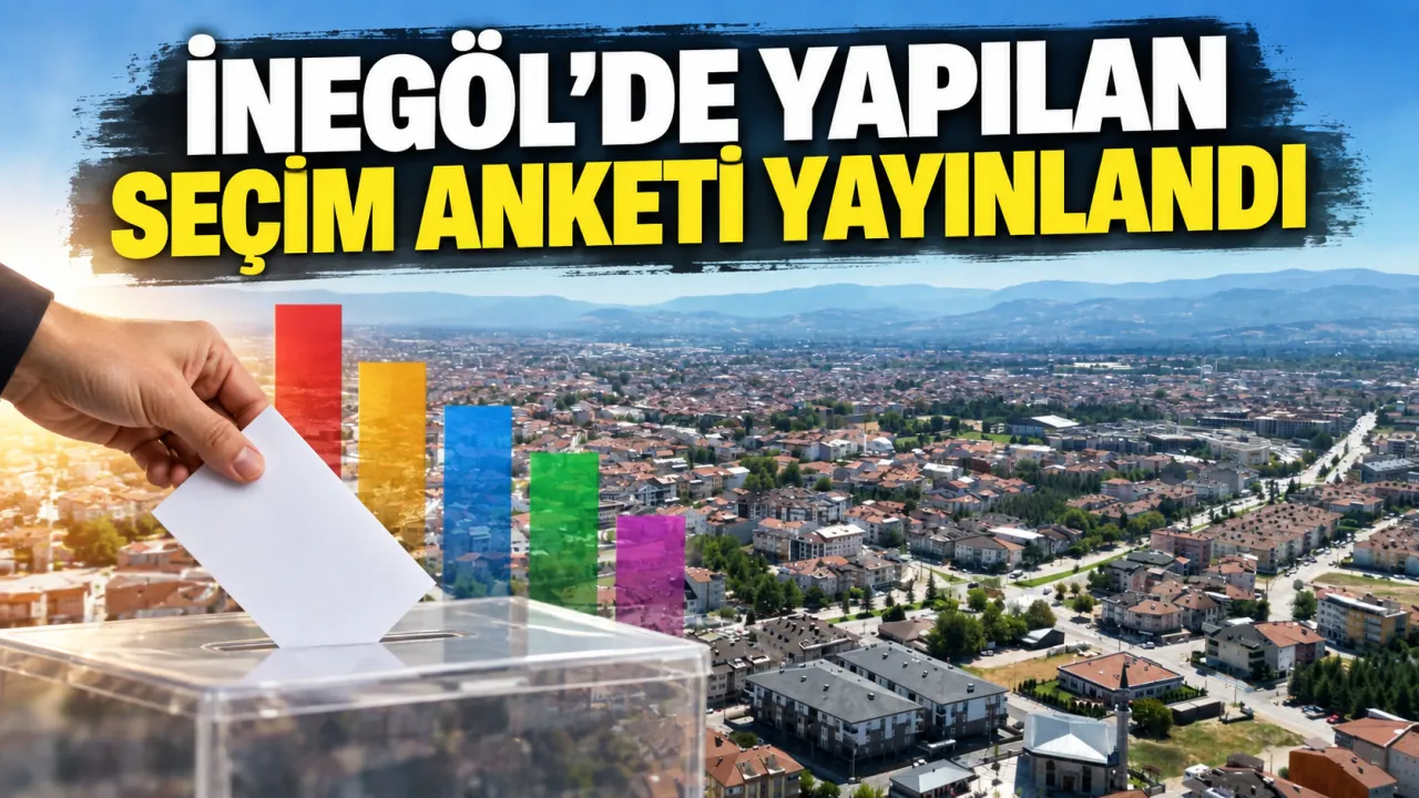 İnegöl’de Yapılan Seçim Anketi Yayınlandı Gencgazete