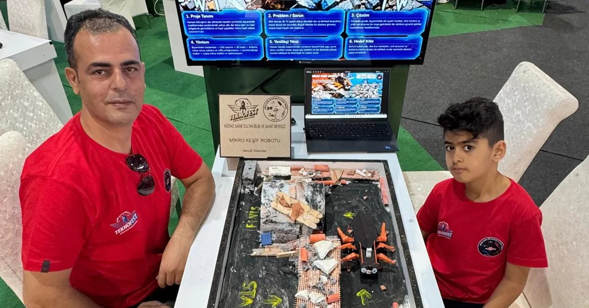 İnegöl’den Teknofest 2026 Finaline “Mikro Keşif Robotu” Diyarbakır’da Yarışıyor (2)