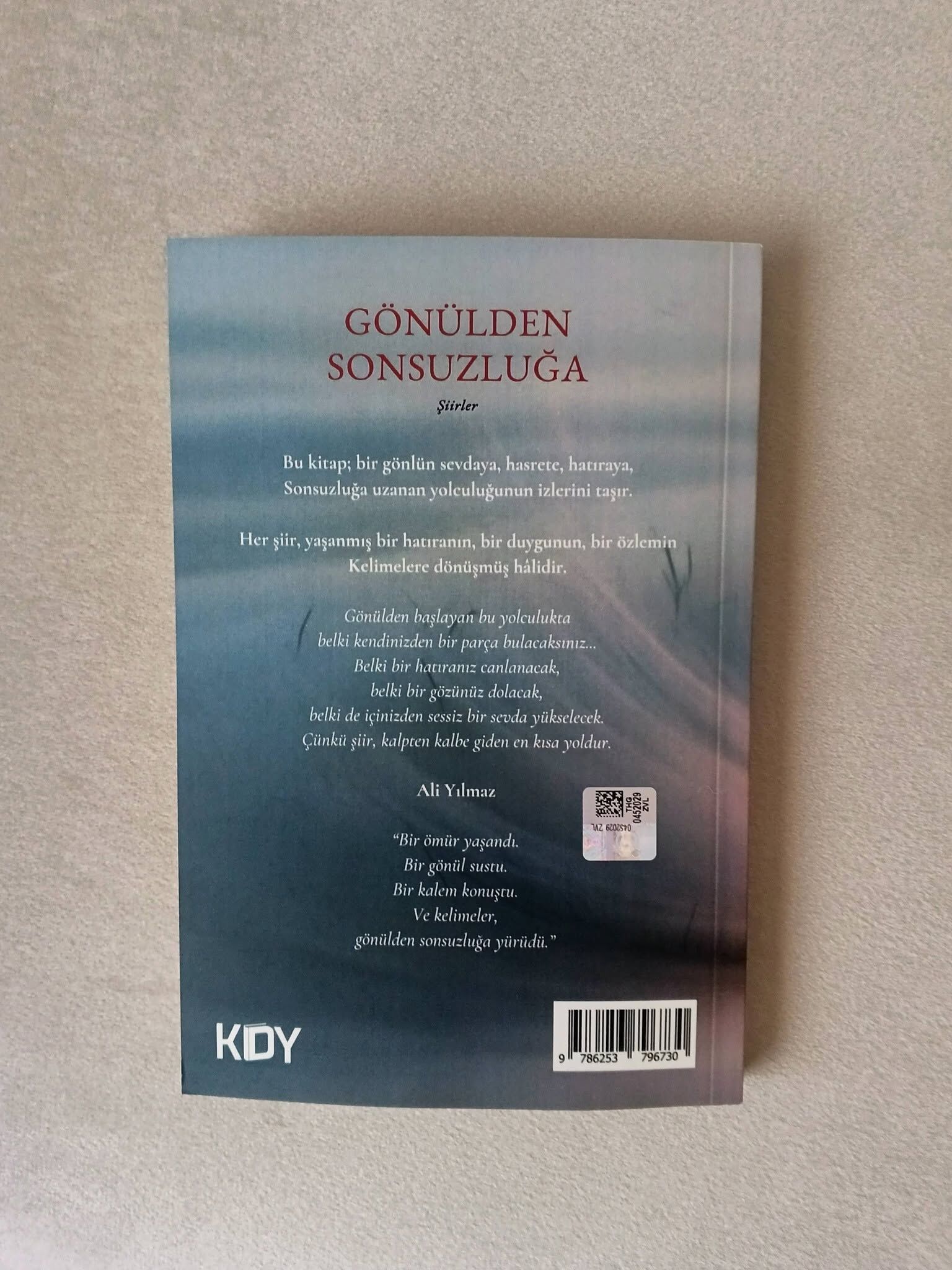 İnegöllü Şair Ali Yılmaz’ın Gönülden Sonsuzluğa Isimli Şiir Kitabı Gençgazete (4)