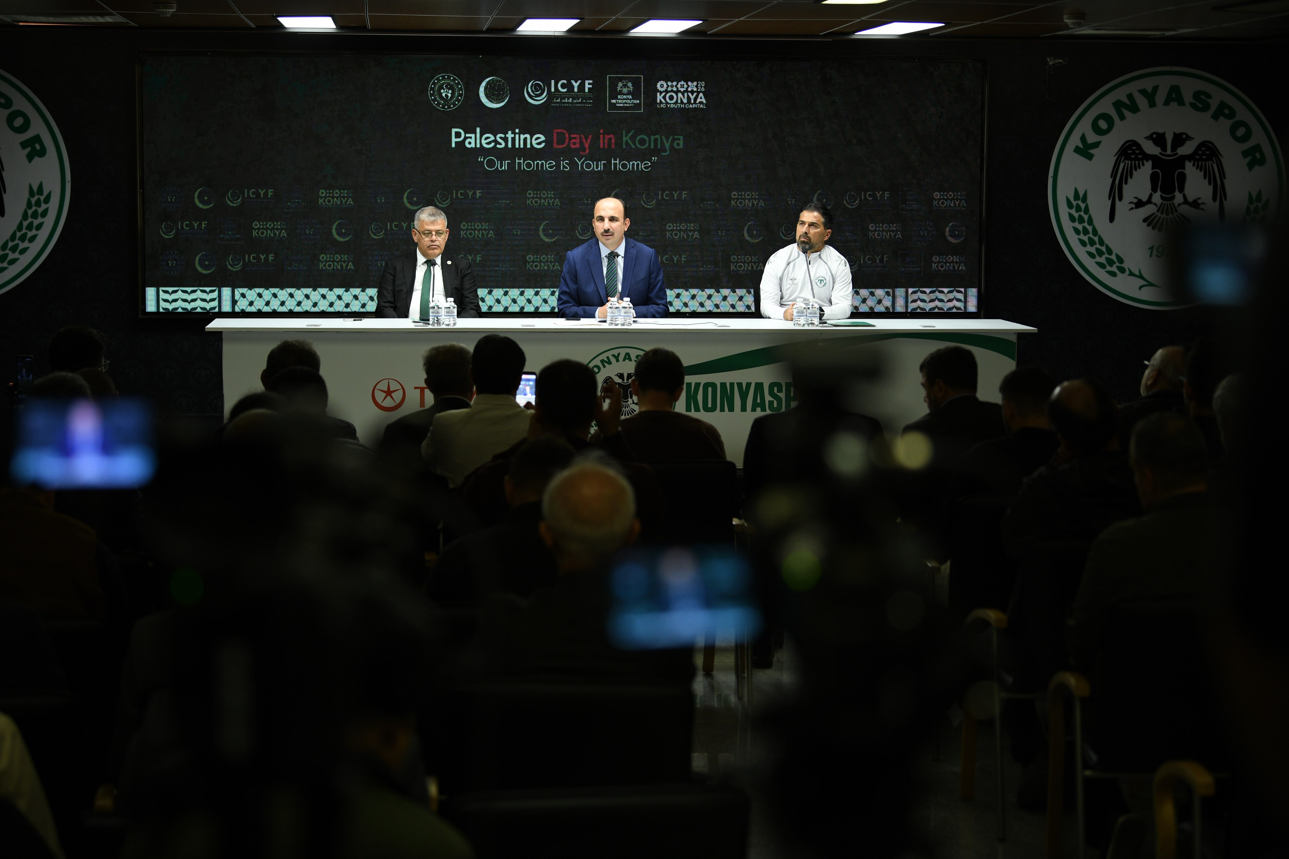 Konya’da Anlamlı Buluşma Konyaspor Ve Filistin Için Tribünlere Davet T 58434