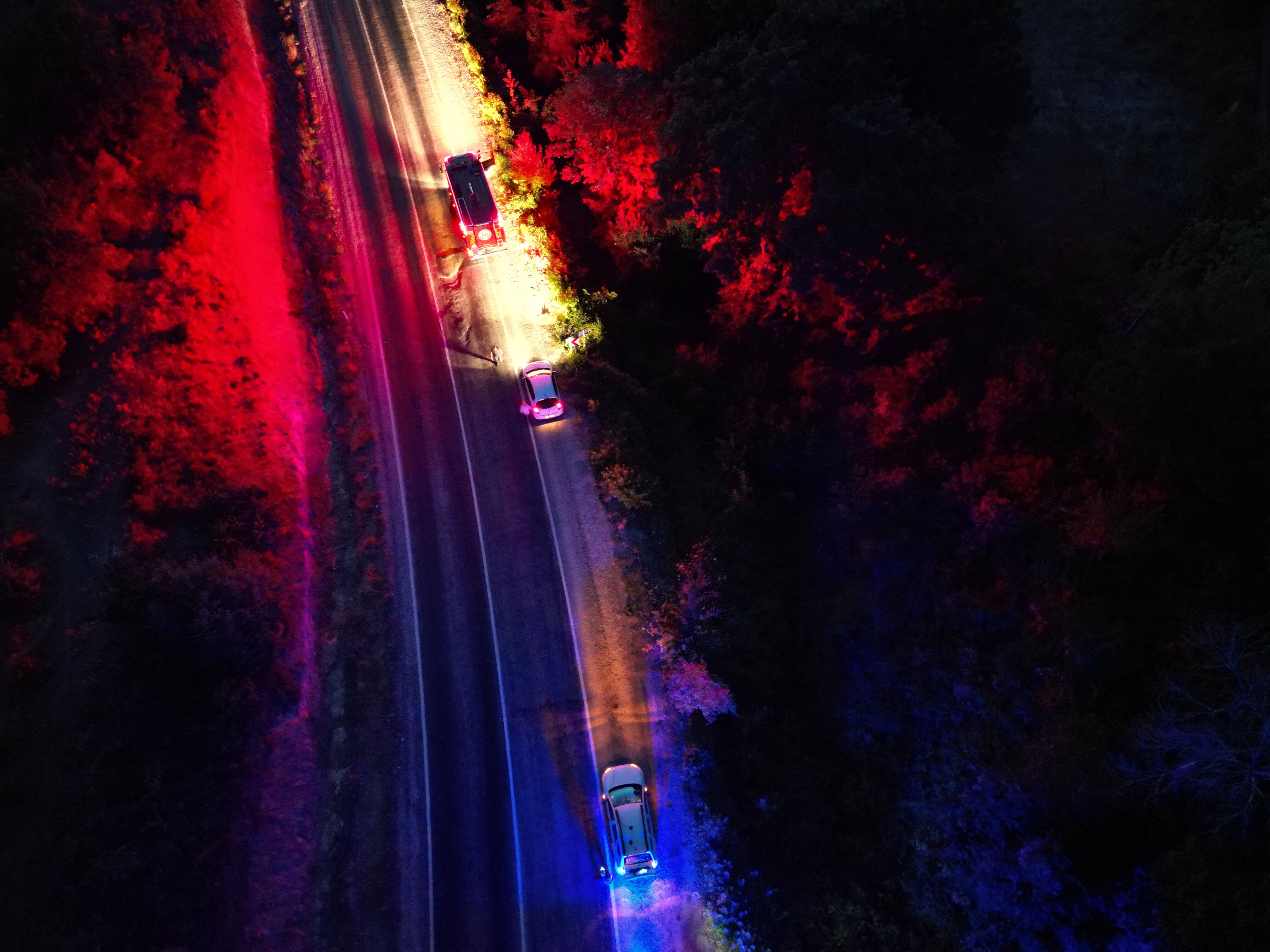 Kurşunlu’da “Ormanda 2 Ev Yanıyor” İhbarı Ekipleri Alarma Geçirdi Vi̇deo