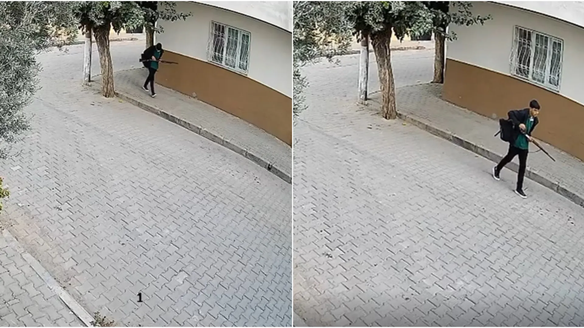 Manisa Turgutlu’daki okul saldırısında şüphelinin yeni görüntüleri ortaya çıktı