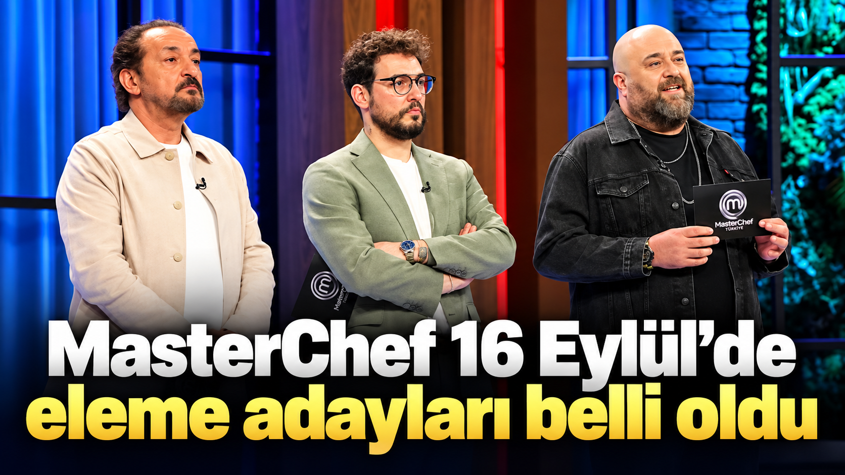 MasterChef 16 Eylül’de eleme adayları belli oldu