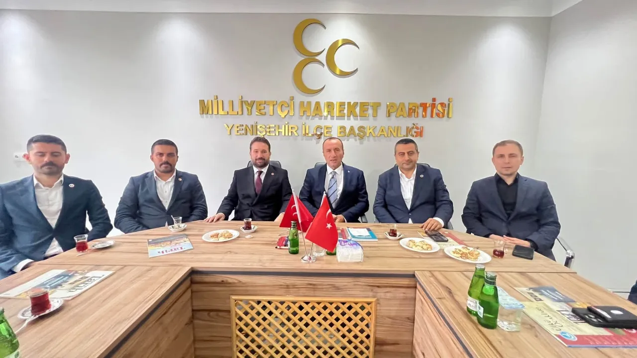 Mhp Bursa İl Başkanı Özcanbaz’dan Yenişehir Teşkilatına Ziyaret (3)