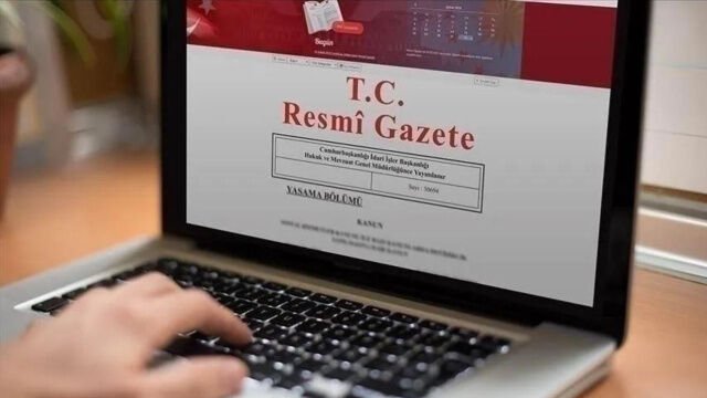 Resmi Gazete’de Bugün R Ht Y5-1