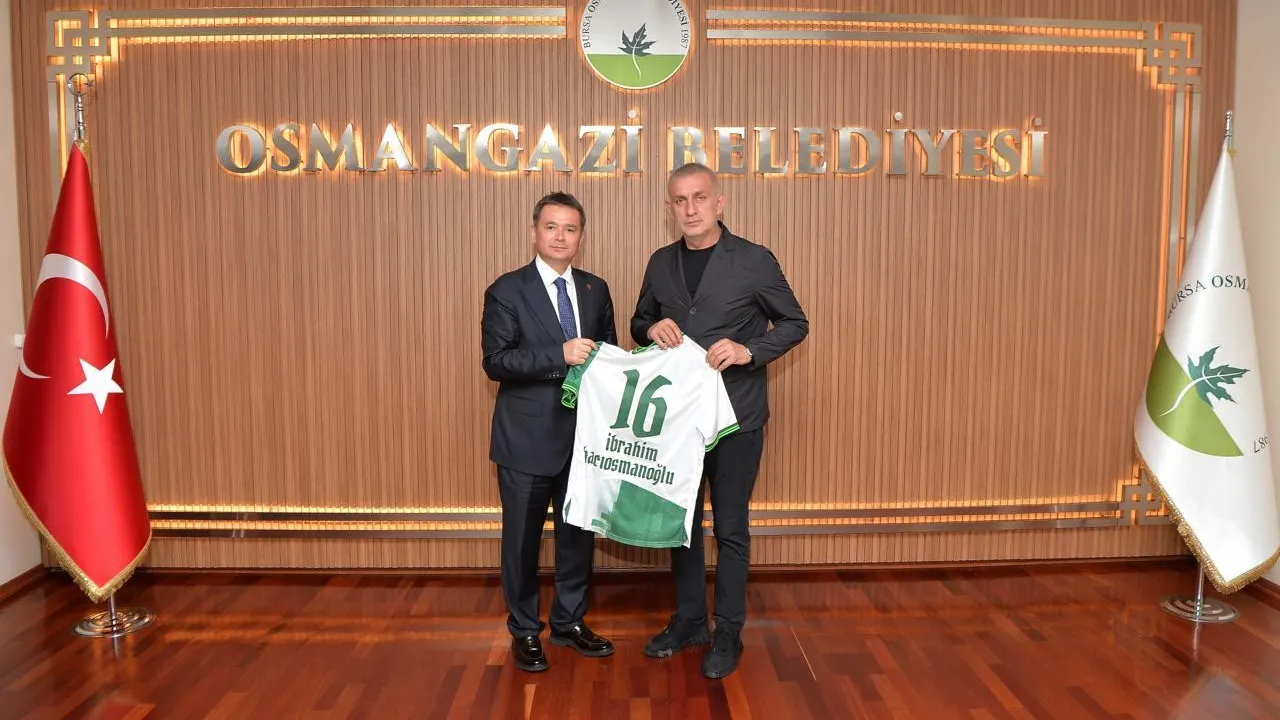 Tff Başkanı Hacıosmanoğlu’ndan Erkan Aydın’a Bursa’da Ziyaret (2)