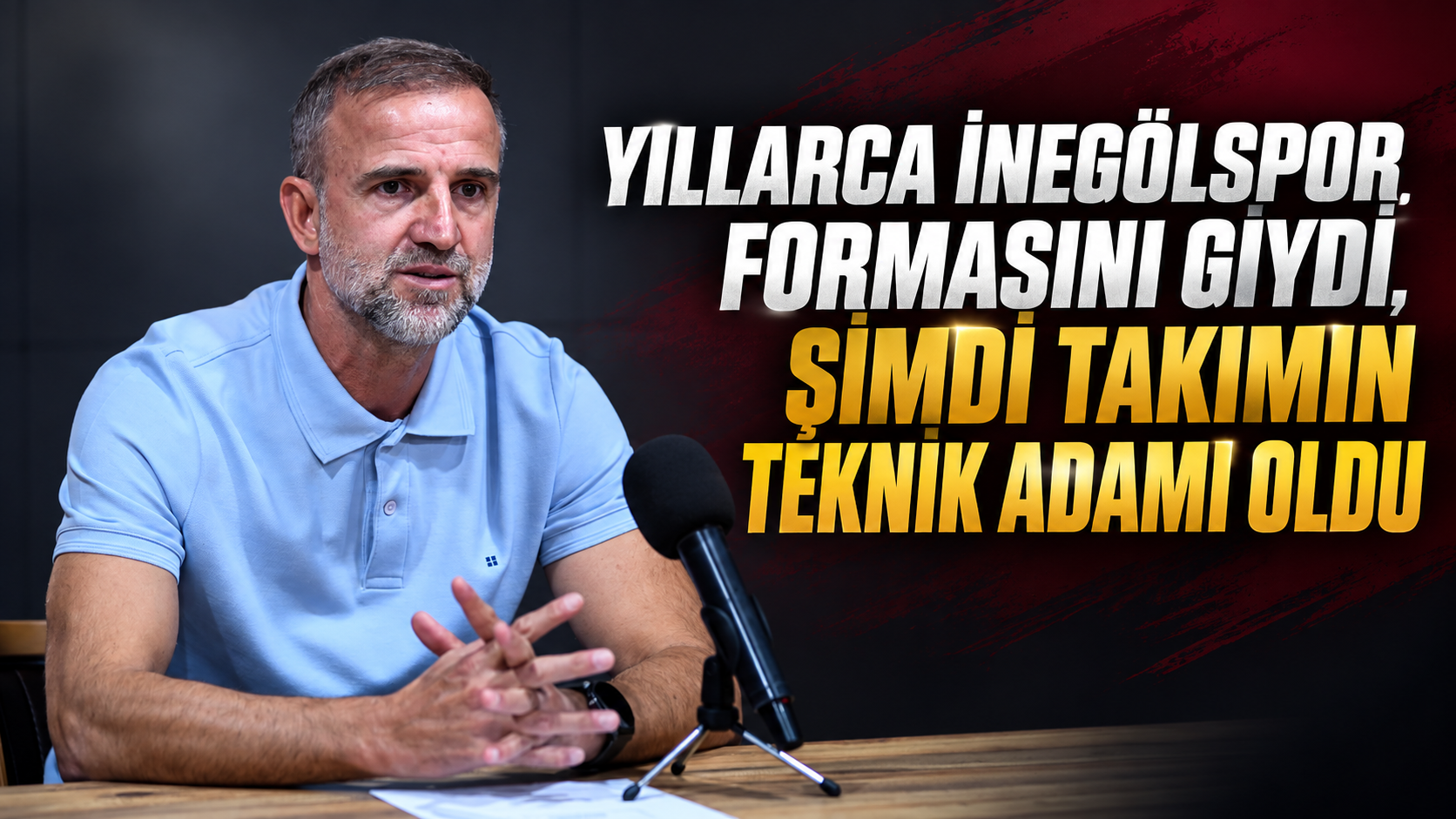 Yıllarca İnegölspor Formasını Giydi, Şimdi Takımın Teknik Adamı Oldu (1)