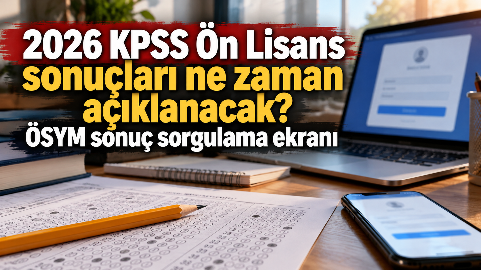 2026 KPSS Ön Lisans sonuçları ne zaman açıklanacak? ÖSYM sonuç sorgulama ekranı