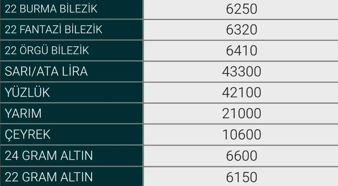 28 Ekim Inegöl Altın