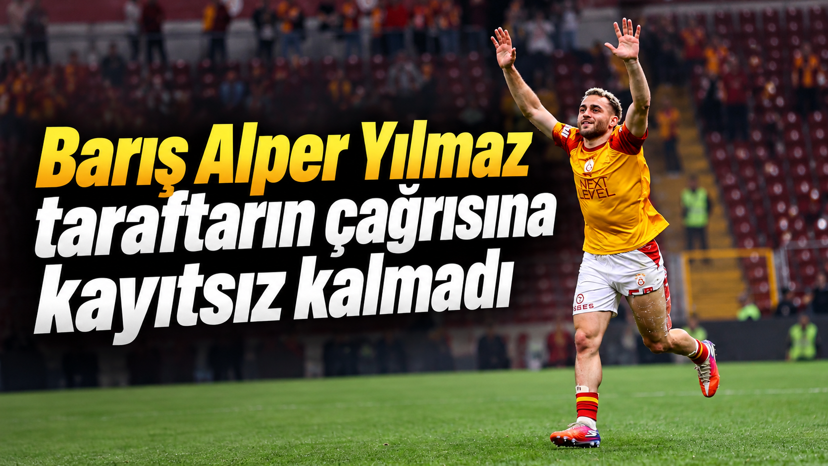 Barış Alper Yılmaz taraftarın çağrısına kayıtsız kalmadı