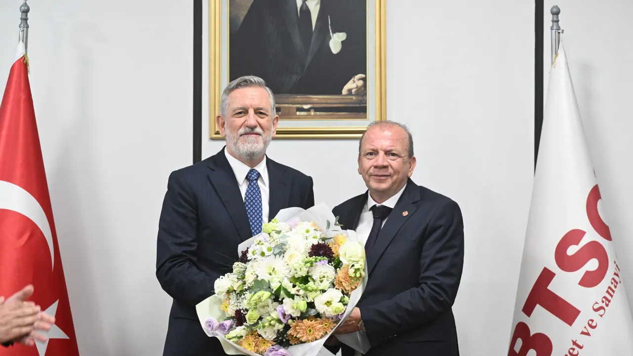 Btso'da Yeni Dönem! Özer Matlı Ve Erol Dağlıoğlu Görevi Devraldı (6)