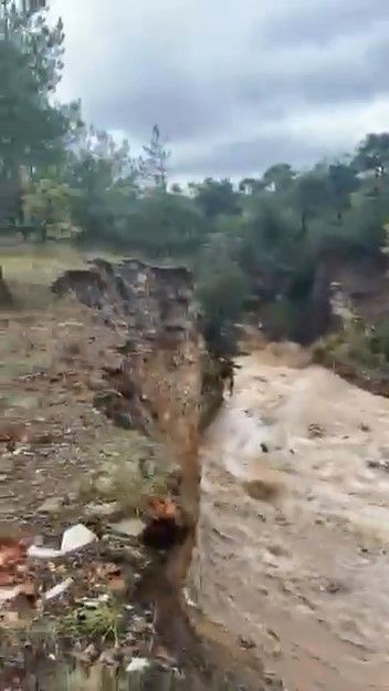 Bursa Cumalıkızık’ta Sağanak Sonrası Heyelan Kameradaaw811013 02