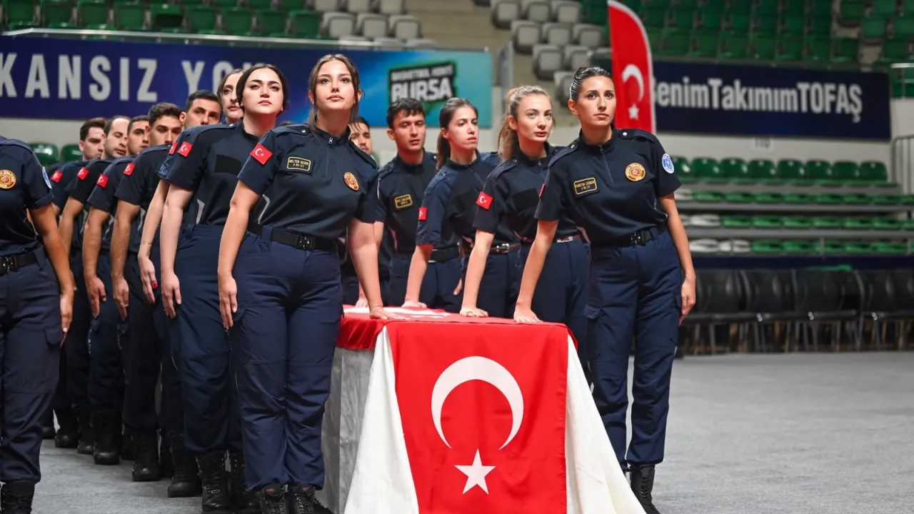 Bursa İtfaiyesi’ne 150 Yeni Personel Kadro 1.052’Ye Yükseldi (3)