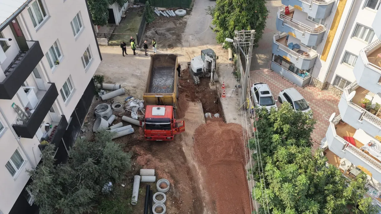 Bursa'da Altyapı Seferberliği Sürüyor! Hüdavendigar Mahallesi'ne 340 Metrelik Yeni Yatırım (2)