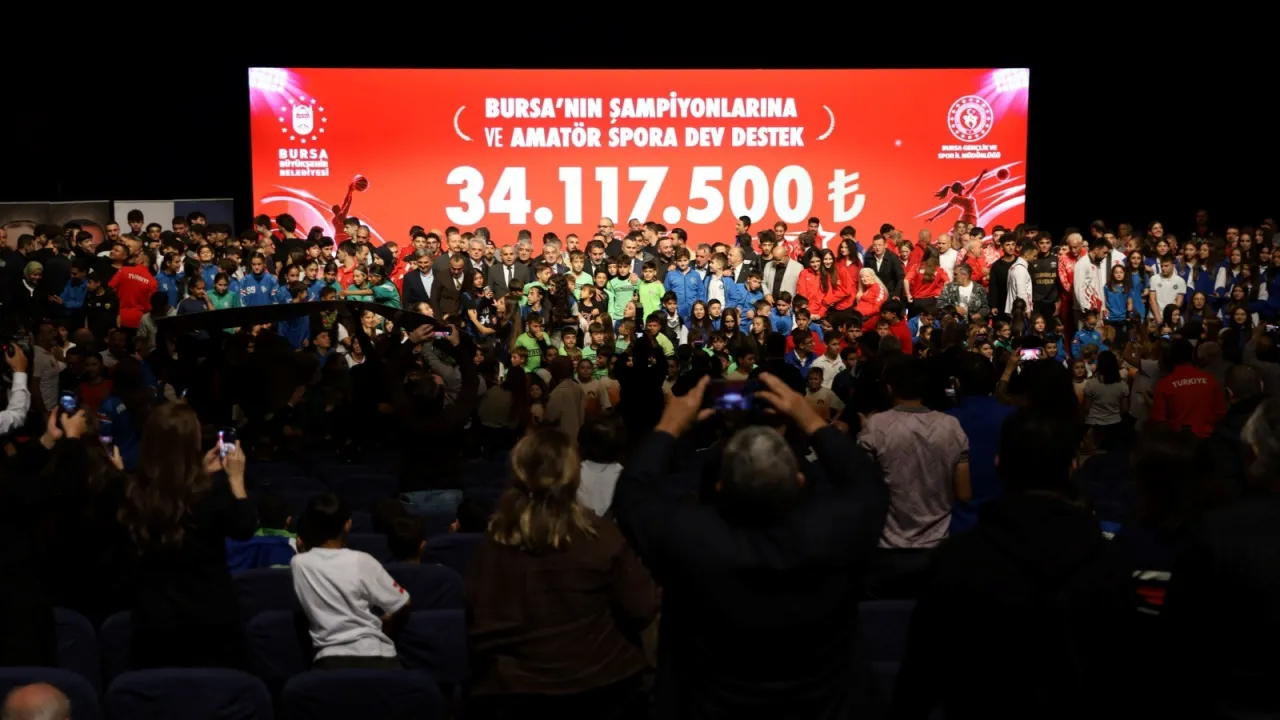 Bursa'da Amatör Spora 34 Milyon Tl'lik Destek! 689 Kulüp Ve 73 Sporcuya Müjde (2)