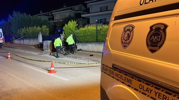 Bursa'da Feci Motosiklet Kazası! Sürücü Hayatını Kaybetti (2)