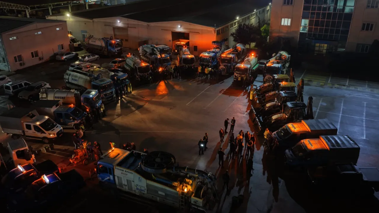 Bursa'da Fırtına Ve Sel Alarmı! 1.126 Personel, 439 Araçla Teyakkuz (2)