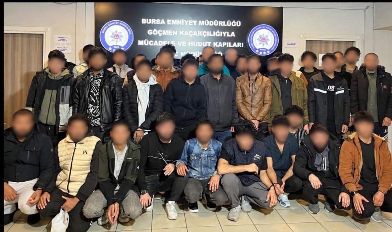 Bursa’da Göçmen Kaçakçılığı Operasyonu: 11 Şüpheli Gözaltına Alındıaw808461 01