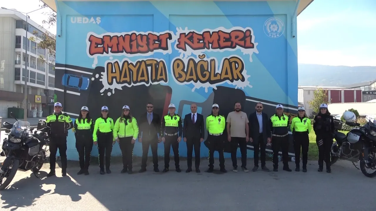 Bursa’da Trafolar Bu Kez Emniyet Kemeri Için Konuştu (1)