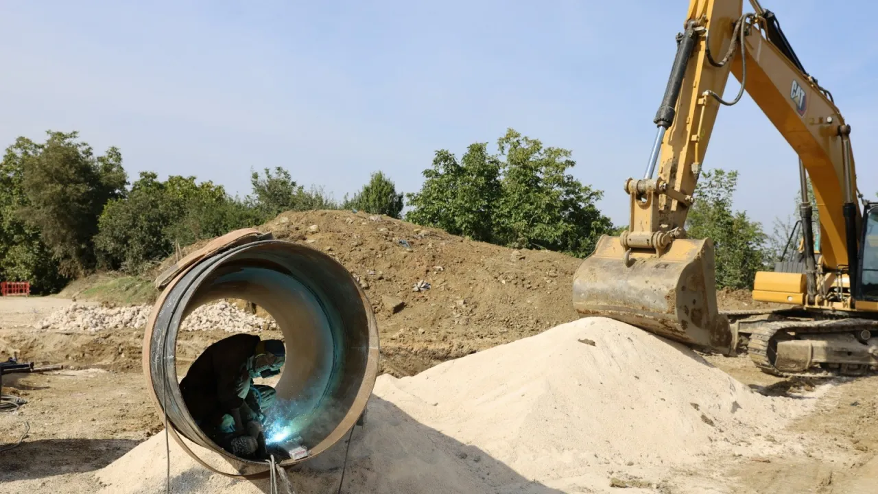Bursa'nın Içme Suyu Altyapısına 5 Bin 800 Metrelik Yeni Hat! (4)