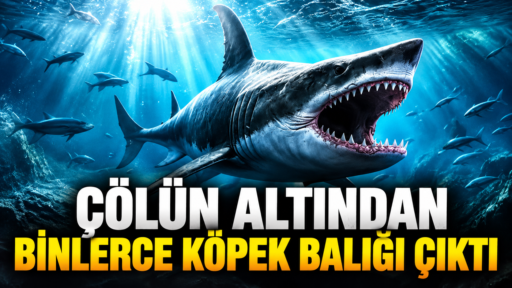 Çölün altından binlerce köpek balığı çıktı: Bölge yıllar önce denizmiş
