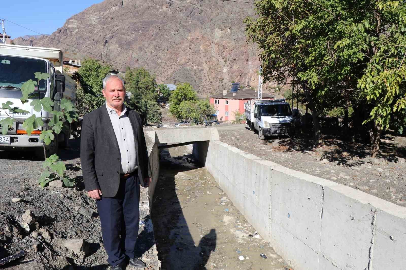 Dere ıslah edildi, vatandaş rahat bir nefes aldı: Sel ve taşkın kabusu bitiyor