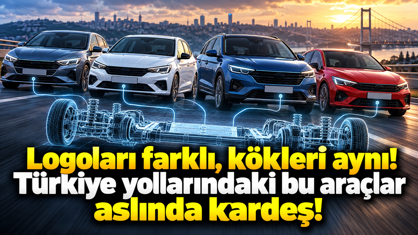 Logoları farklı, kökleri aynı! Türkiye yollarındaki bu araçlar aslında kardeş!
