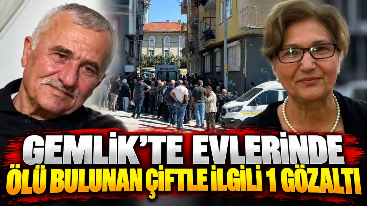 Gemlik’te Evlerinde Ölü Bulunan Çiftle Ilgili 1 Gözaltı Gencgazete
