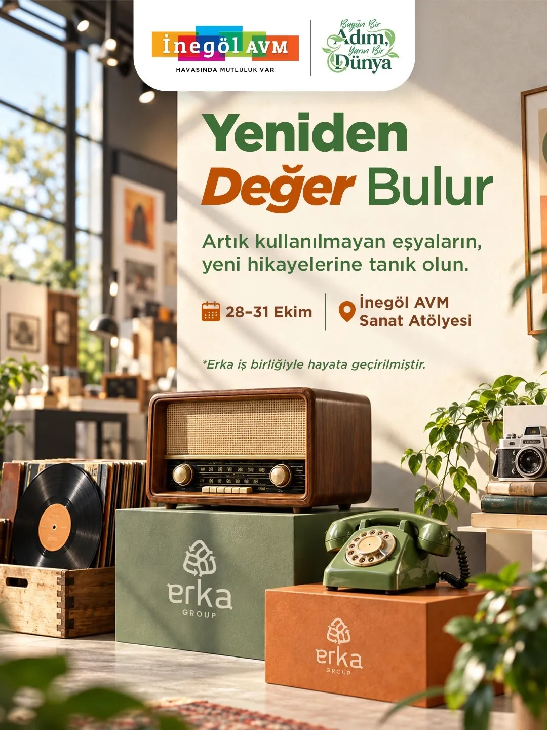 İnegöl Avm'de Sıfır Atık Projesi Başladı! Yarışma Ve Sergi Düzenlenecek (3)
