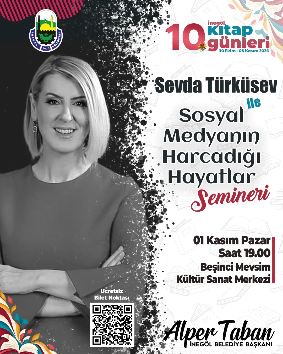İnegöl Kitap Günleri Başlıyor! Hangi Yazar, Ne Zaman Gelecek (4)