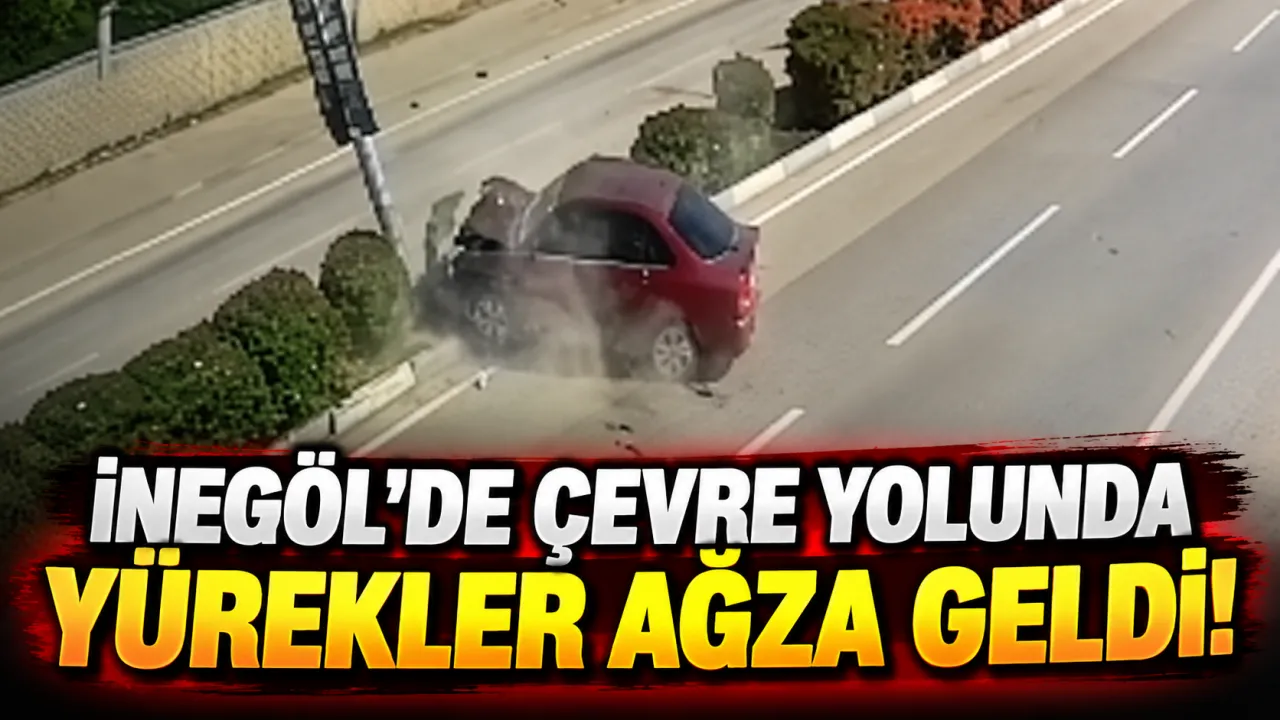 İnegöl'de Çevre Yolunda Yürekler Ağza Geldi! Gencgazete