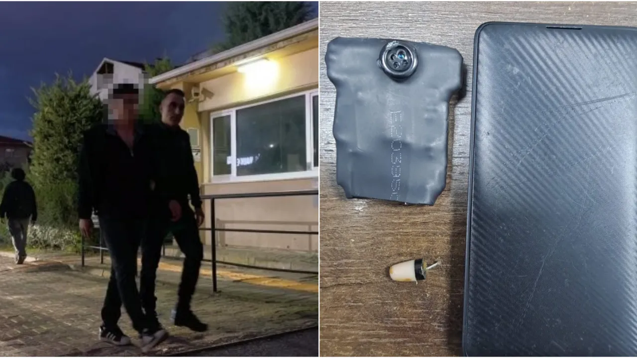 İnegöl’de Ehliyet Sınavında Kopya Düzeneğiyle Yakalandı (1)