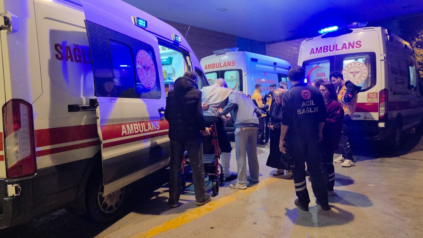 İnegöl'de Evde Oksijen Tüpü Patladı 1 Kişi Yaralandı
