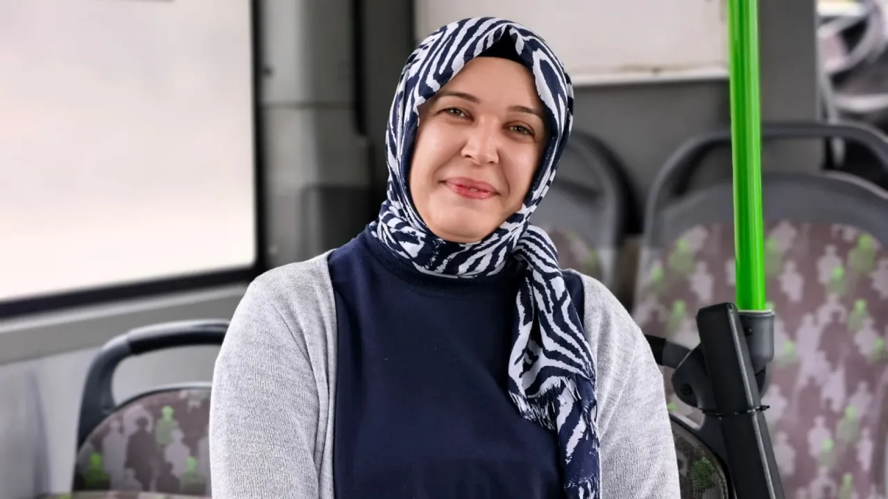İnegöl’de Kadın Otobüs Şoföründen Hayat Kurtaran Hareket (4)