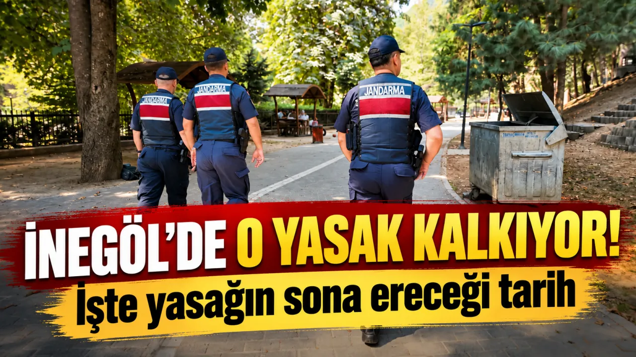 İnegöl'de O Yasak Kalkıyor! İşte Yasağın Sona Ereceği Tarih Gencgazete