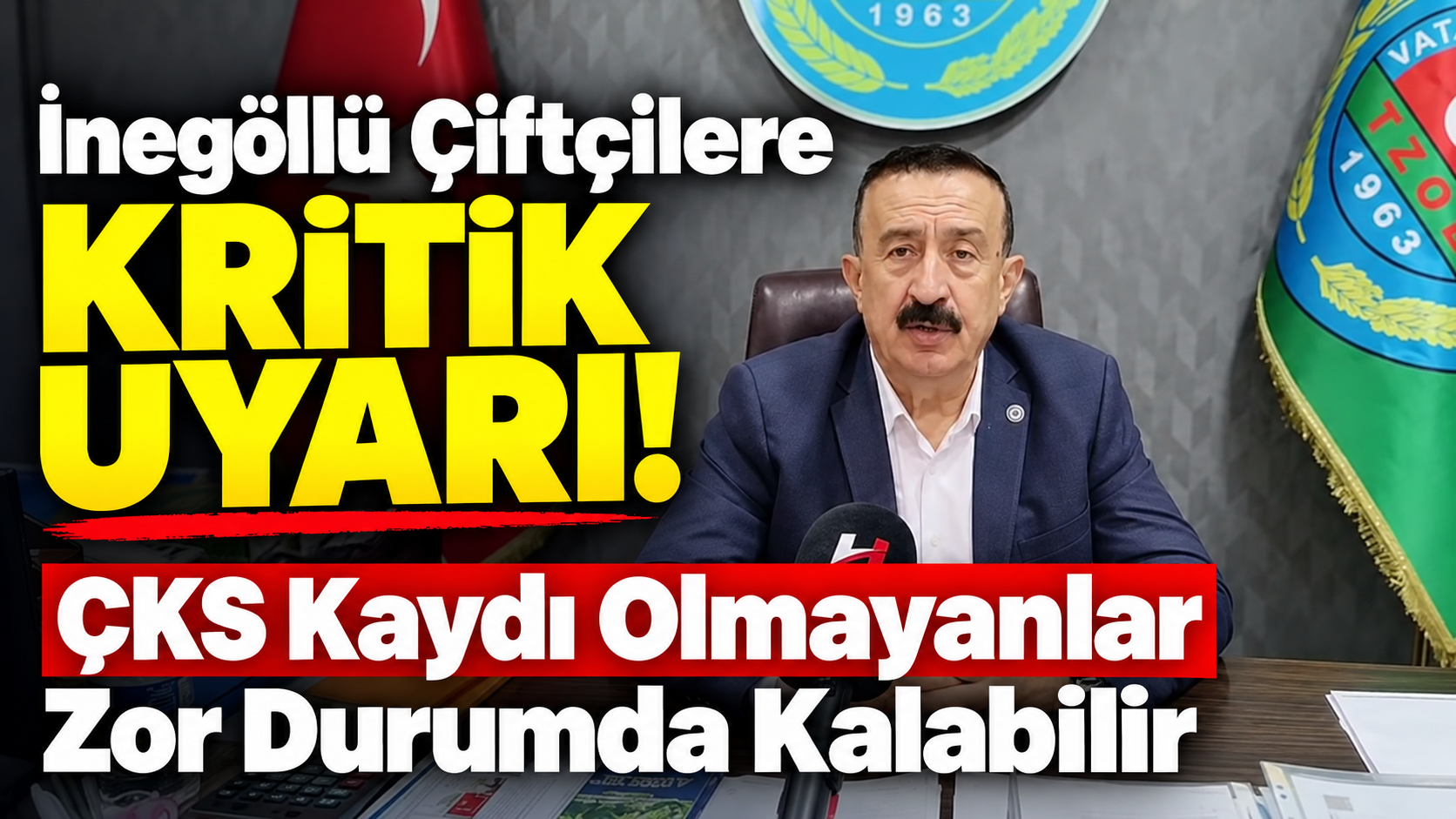 İnegöllü Çiftçilere Kritik Uyarı