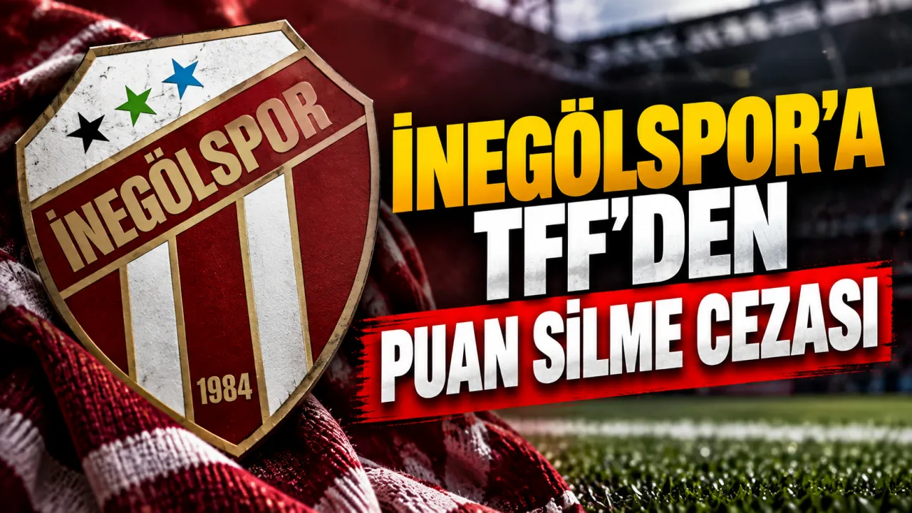 İnegölspor’a Tff’den Puan Silme Cezası Gencgazete