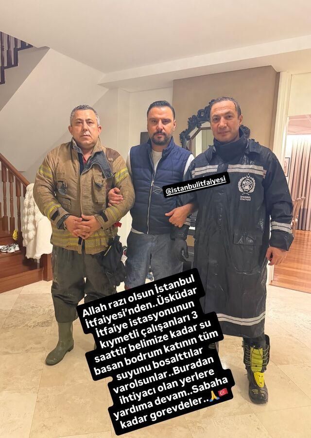 İstanbul’da Etkili Olan Sağanak Yağış Alişan’ın Evinde De Su Baskınına Yol Açtı. Bodrum Katta Biriken Su, İstanbul İtfaiyesi Ekiplerinin Yaklaşık 3 Saatlik Çalışmasıyla Tahliye Edildi.640X0 2
