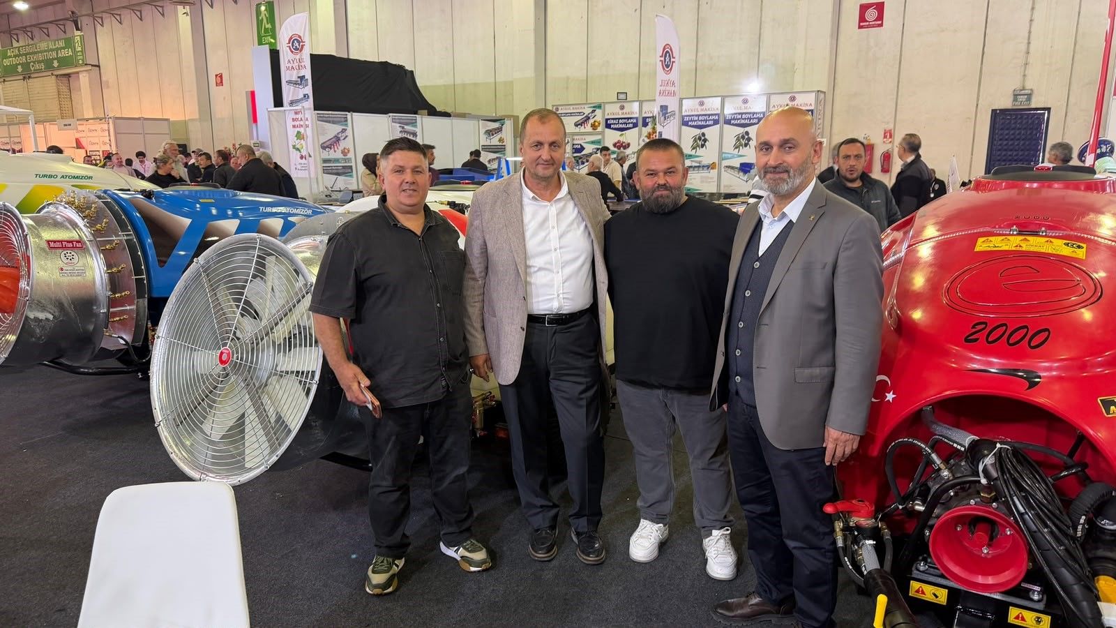 İznik Belediye Başkanı Kağan Mehmet Usta, Bursa Tarım Fuarı'nda Üreticilerle Buluştuaw811866 04