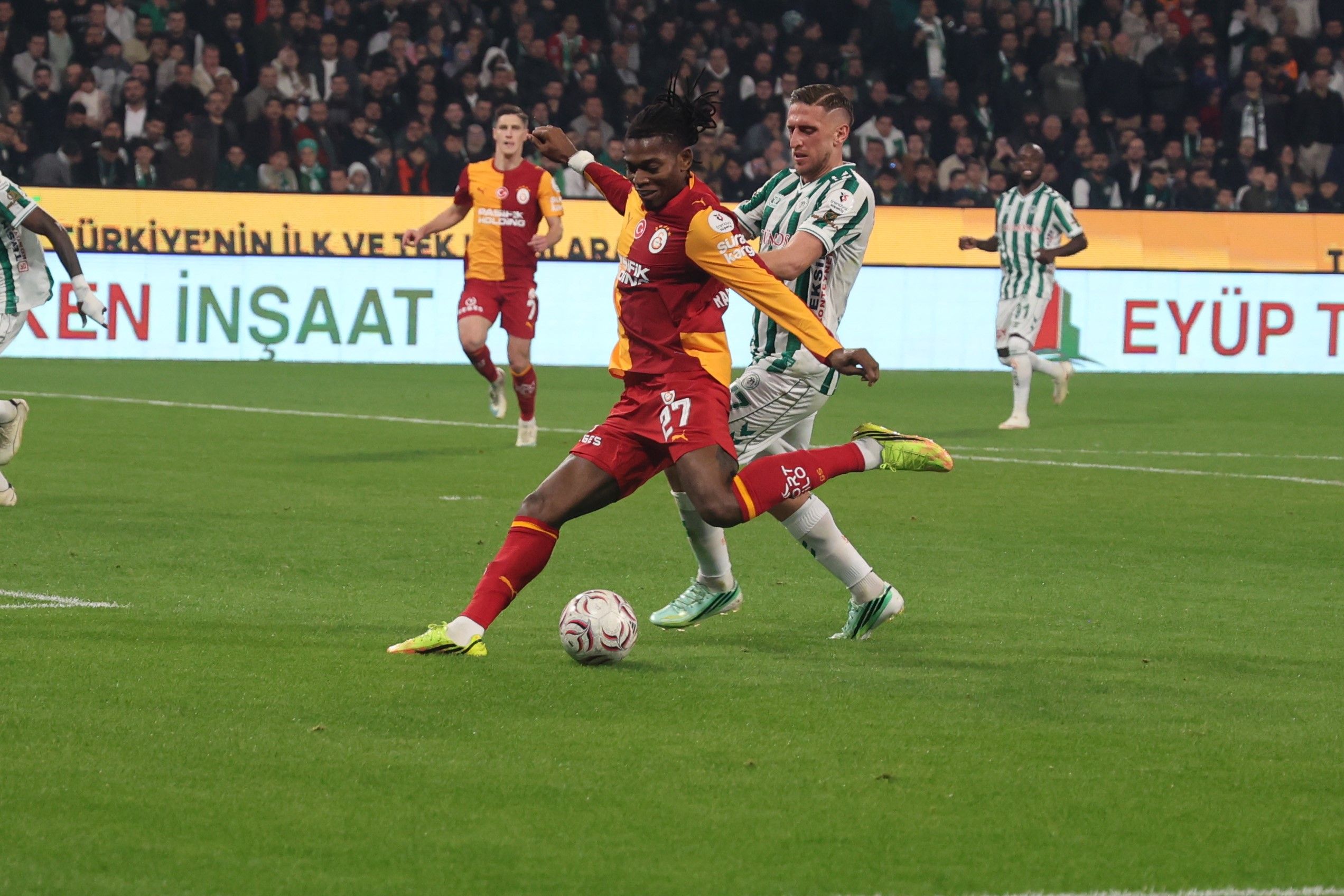 Konyaspor Galatasaray Maç Özeti Sarı Kırmızılılar Konya'da Farklı Kazandı (4)